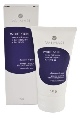 Creme hidratante clareador para mãos FPS 30
